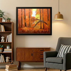 Golden-Autumn-Wall-Painting