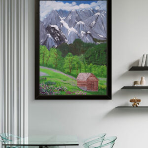 Snowy-Mountain-Wall-Art
