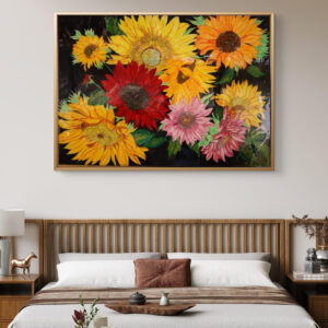 Sunflower-Garden-Canvas-Wall-Art-Painting