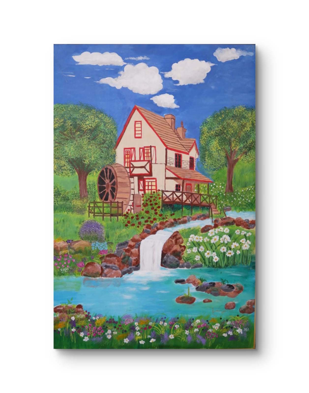 The-Old-Mill-Art-Painting