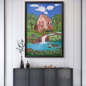 The-Old-Mill-Painting