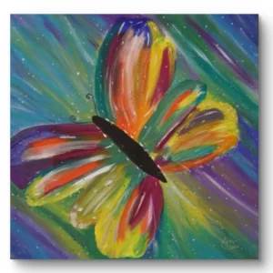 Colorful-Butterfly-Painting