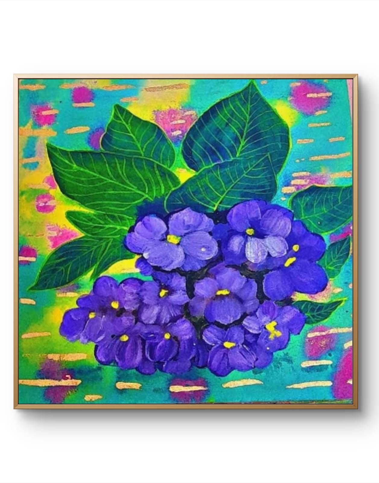 Floating-Flowers-Art-Painting