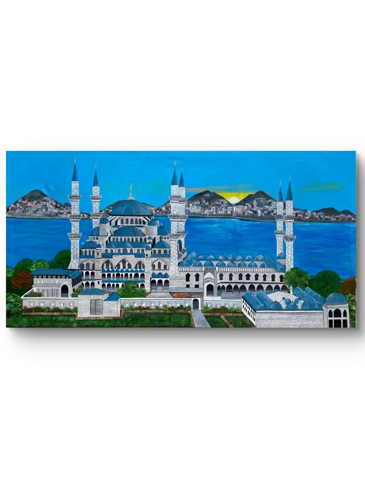 Blue-Mosque-Oil-Painting