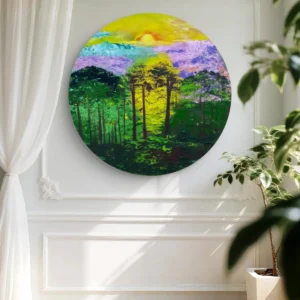 Circle-Canvas-Painting