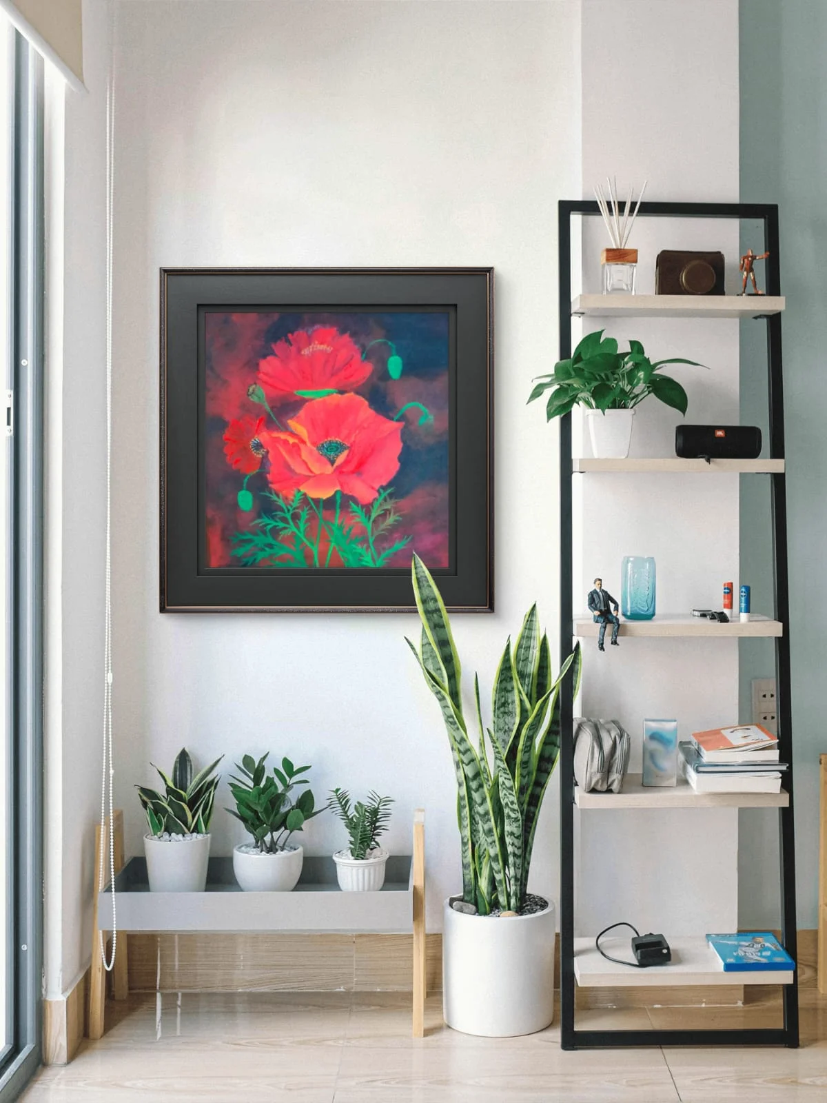 Red-Poppy-Flower-Wall-Art-Painting
